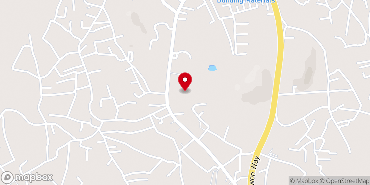 Map showing location of Sabon Barki Baptist Church