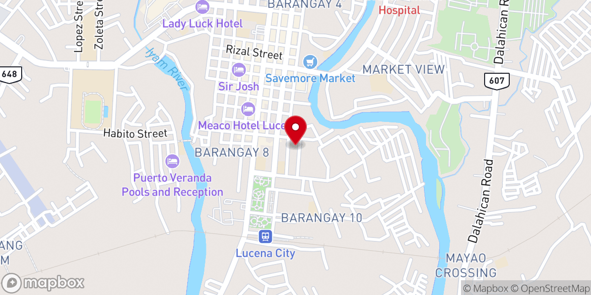 Map showing location of Christ, The Living Stone Fellowship