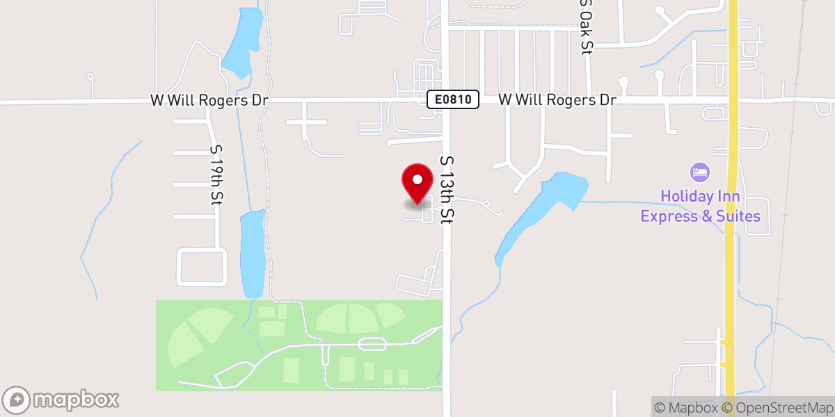 Map showing location of First United Methodist Church