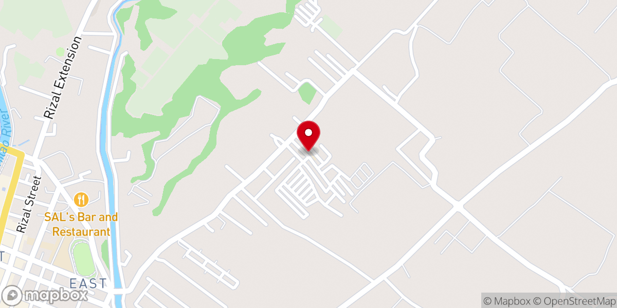 Map showing location of Catholic Chapel