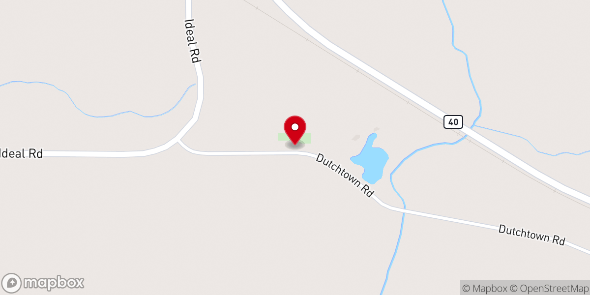 Map showing location of Church of the Brethren