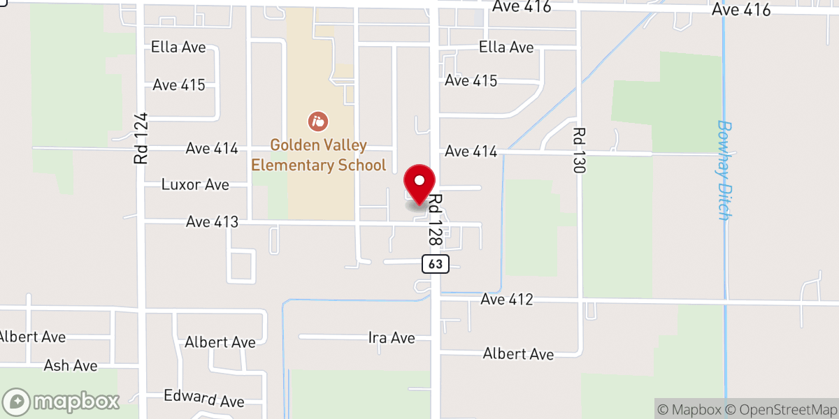 Map showing location of United States Postal Service