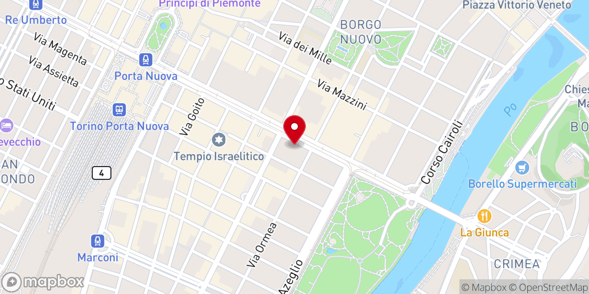 Map showing location of Chiesa di San Giovanni Evangelista