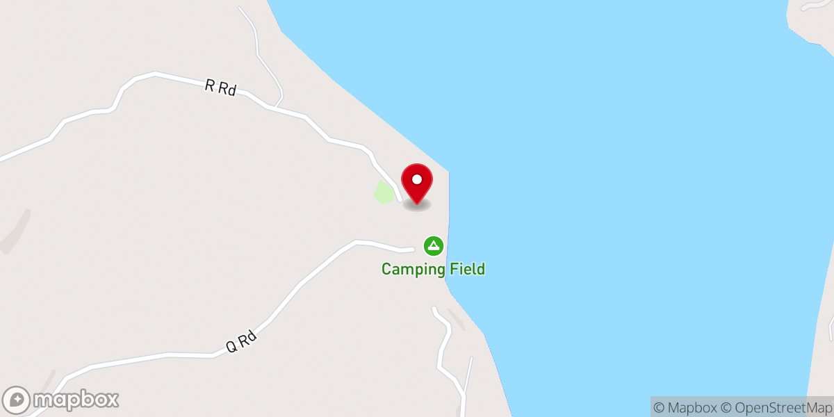 Map showing location of New England Frontier Camp