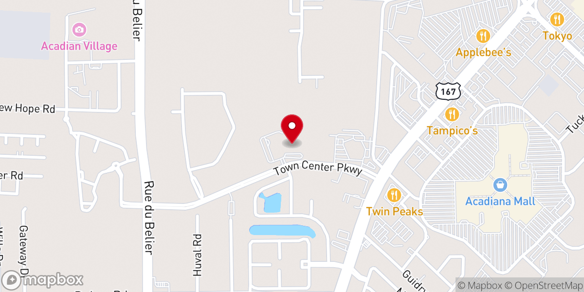 Map showing location of First Apostolic Church