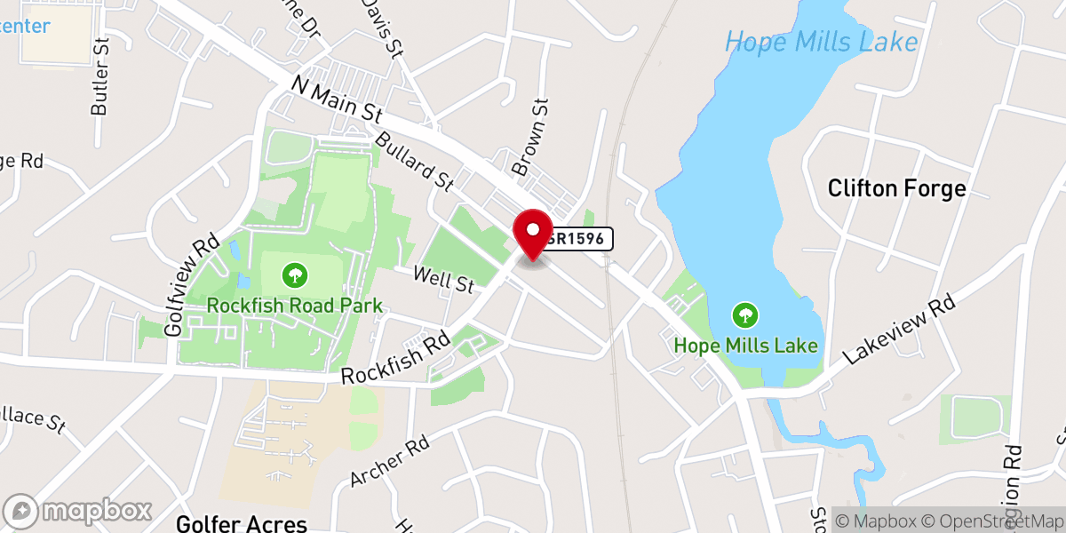 Map showing location of embrace hope international church