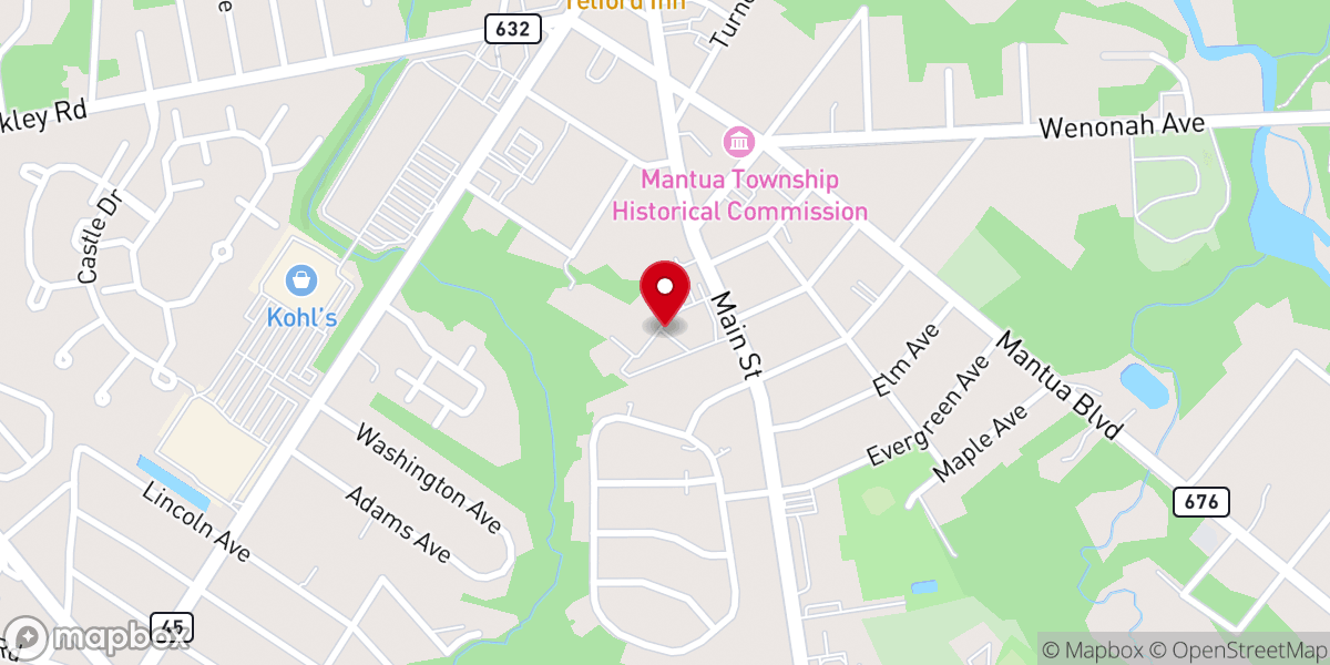 Map showing location of Church of the Incarnation