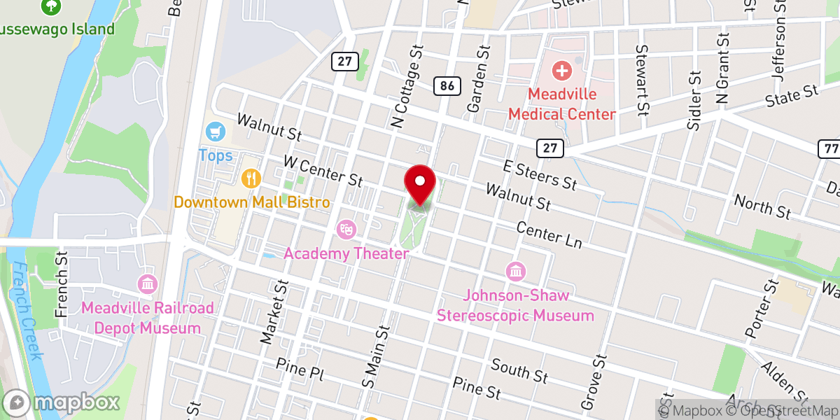 Map showing location of Diamond Park