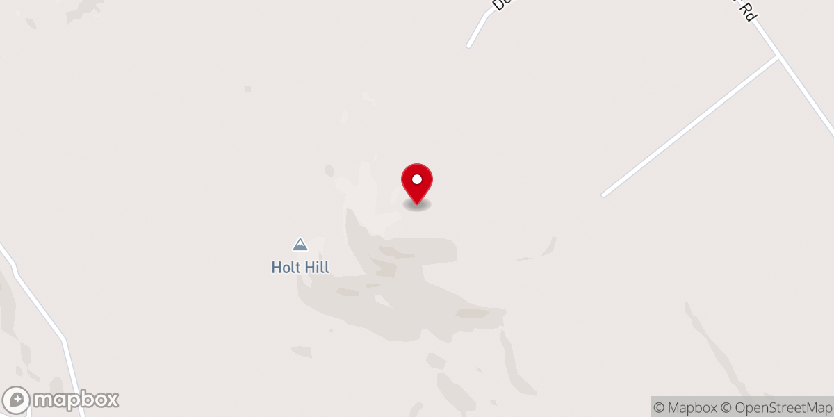 Map showing location of Granite Ridge Estate & Barn
