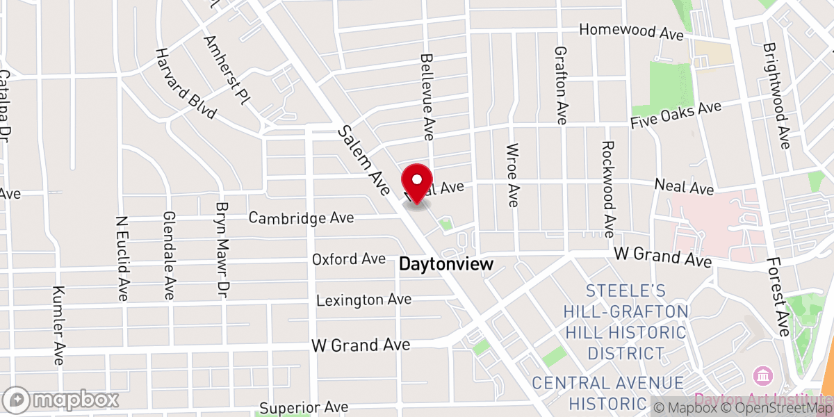 Map showing location of Redemption Gospel Ministries