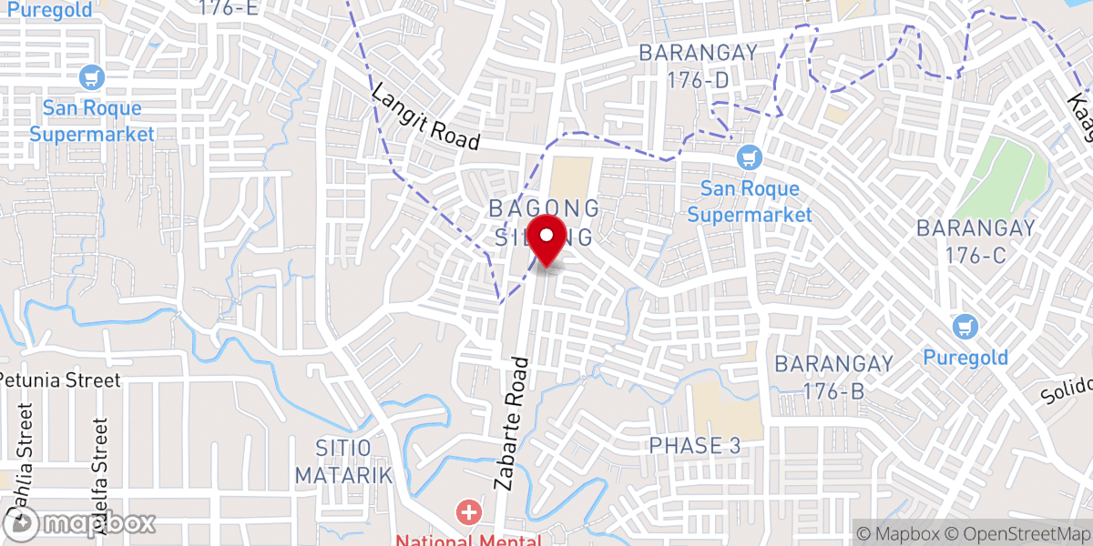 Map showing location of United Pentecostal Church - Dizon, Rommel S., Caloocan