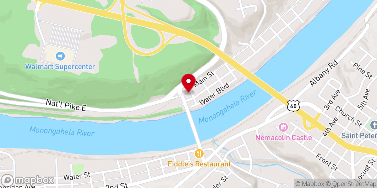 Map showing location of Holy Resurrection Orthodox Church
