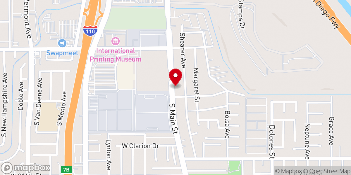 Map showing location of International Institute of Tolerance