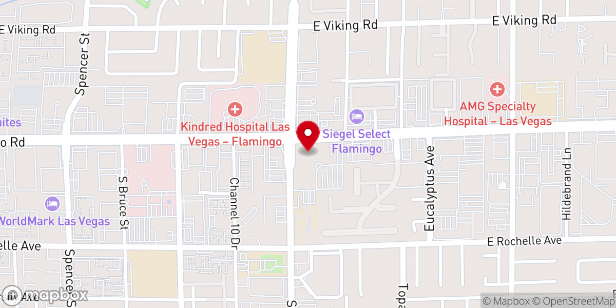 Map showing location of St Viator Catholic Church