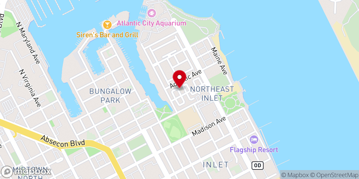 Map showing location of Sisters with Purpose