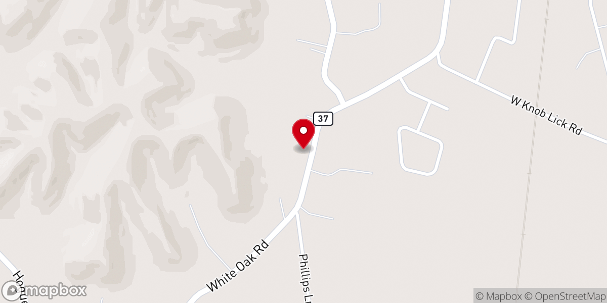 Map showing location of Junction City Wesleyan Church