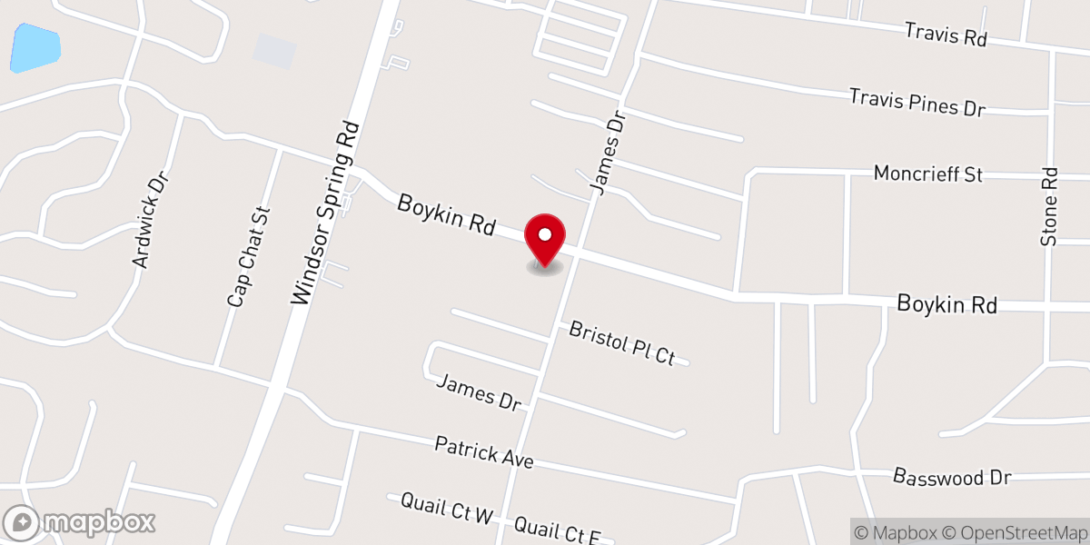 Map showing location of Ministerio Nueva Vida (New Life Ministry International)