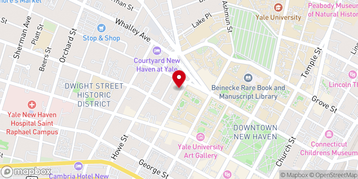 Map showing location of Saint Thomas More