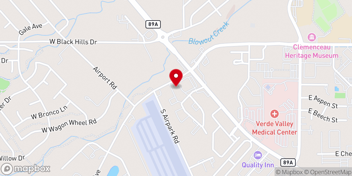 Map showing location of St. Vincent de Paul Society