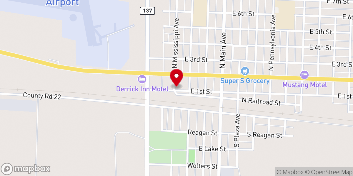 Map showing location of St. Margaret of Cortona Catholic Church