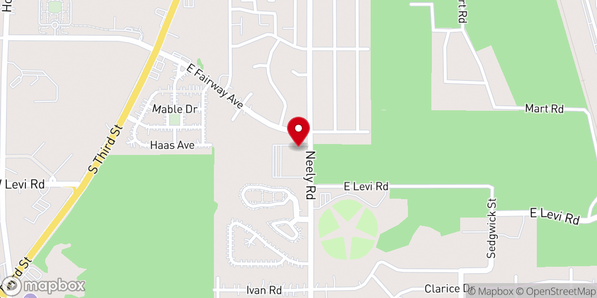 Map showing location of Saint Joseph Catholic Church