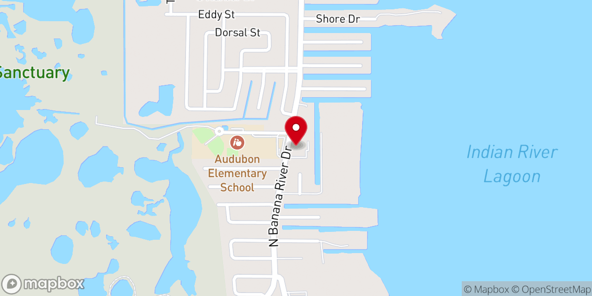 Map showing location of Lighthouse Christian Church