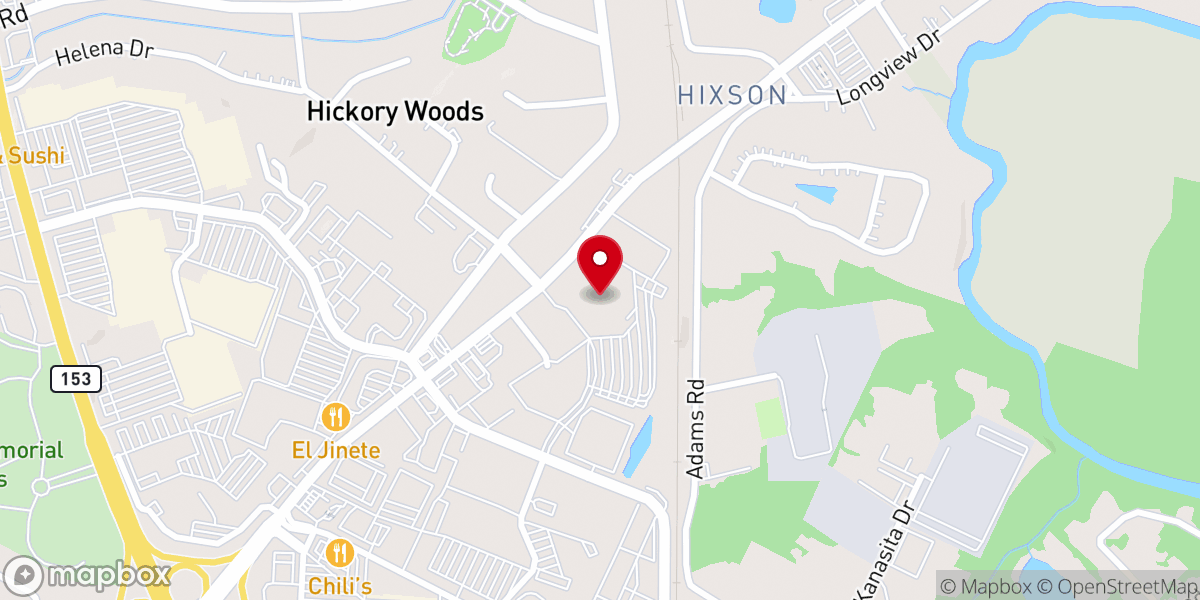 Map showing location of Abba's House