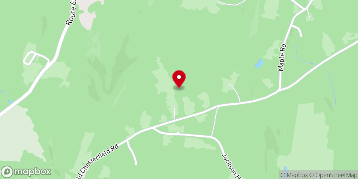 Map showing location of asbury United Methodist Church