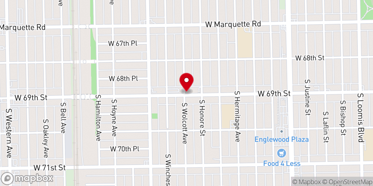 Map showing location of Family Focus Christian Center