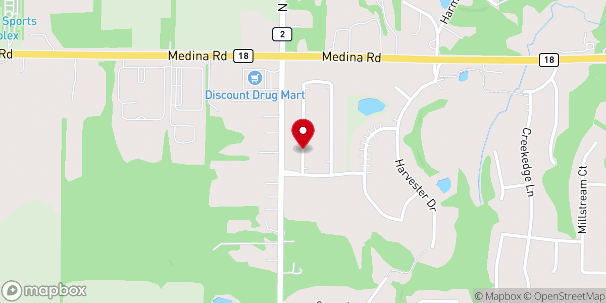 Map showing location of Faithful to Christ Ministries Corp