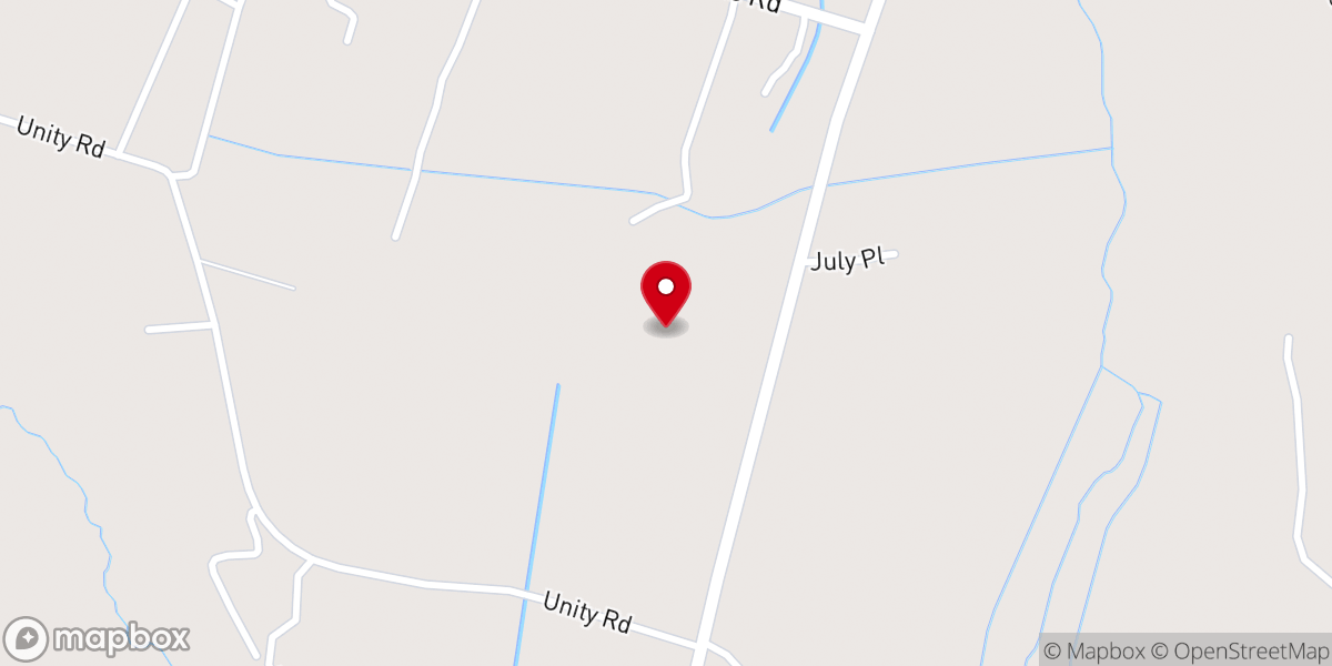 Map showing location of Hope Community Life Center