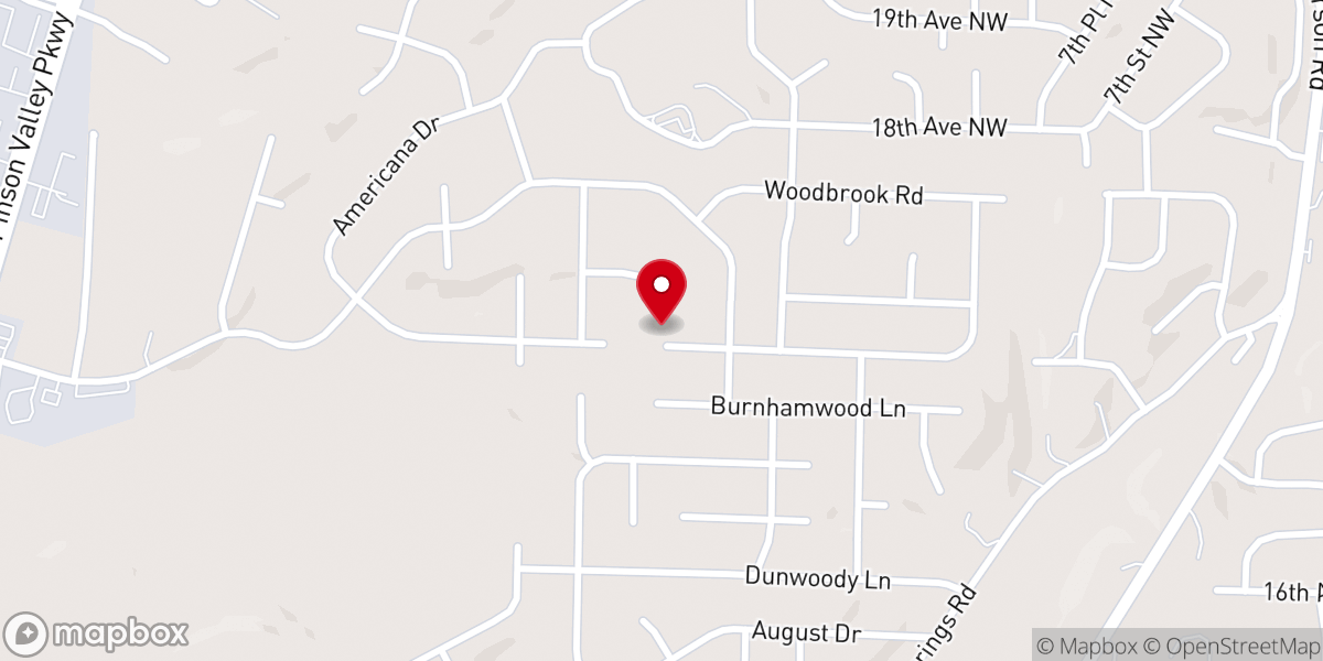 Map showing location of Spirit of the Living God Ministries