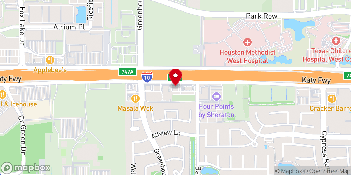 Map showing location of Dimassi's Mediterranean Buffet