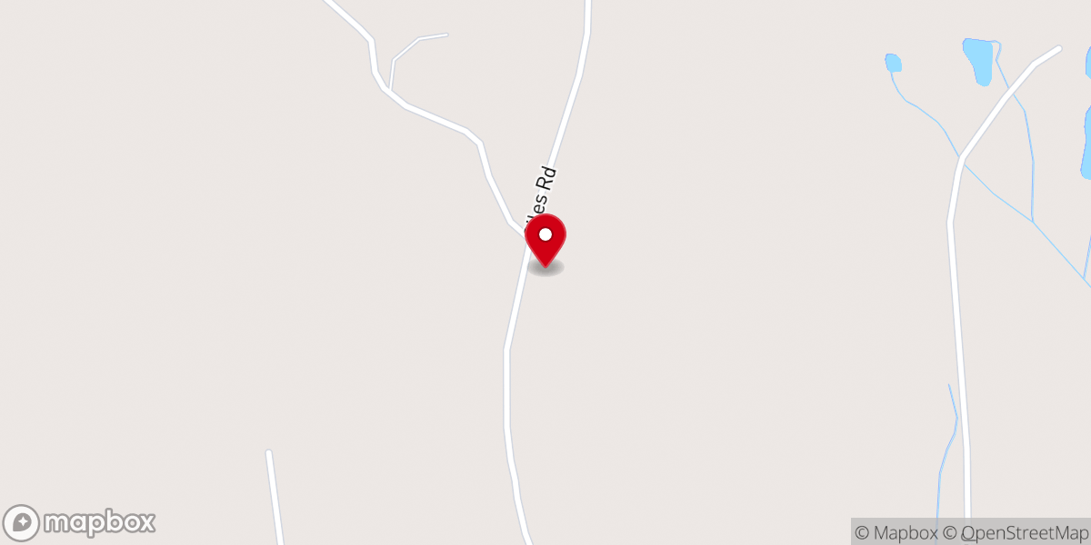 Map showing location of Sunny Mount Giles Church