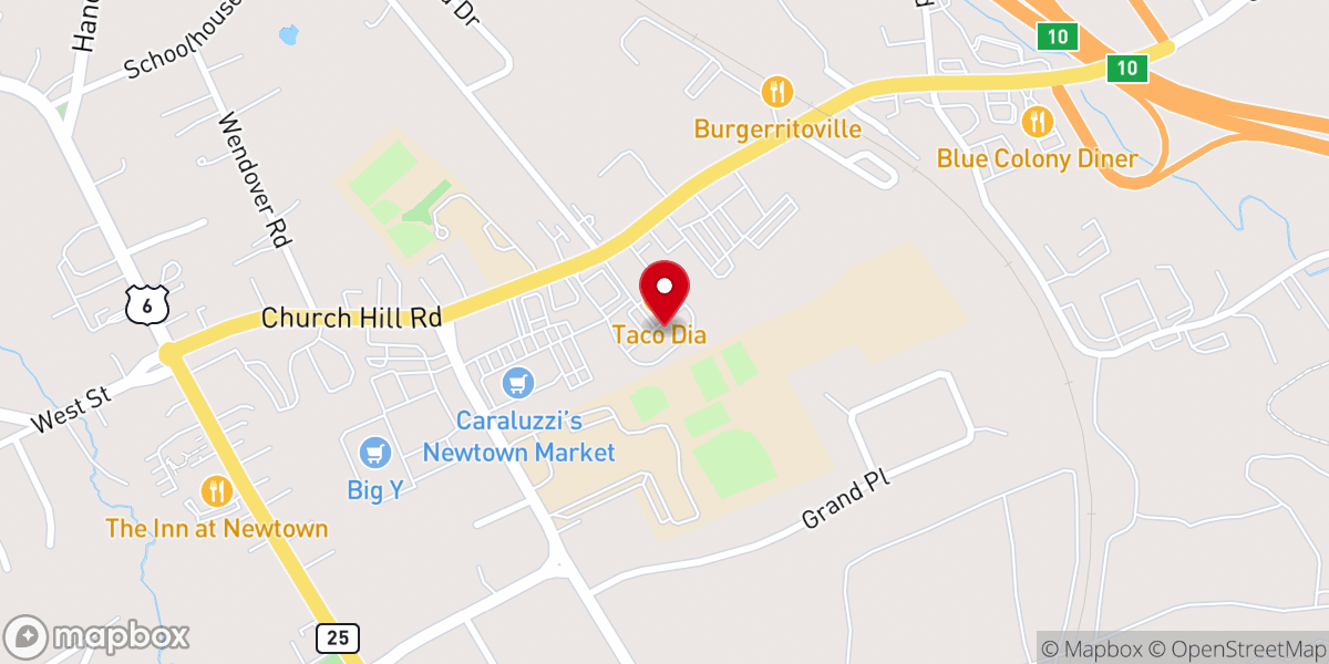 Map showing location of The Toy Tree