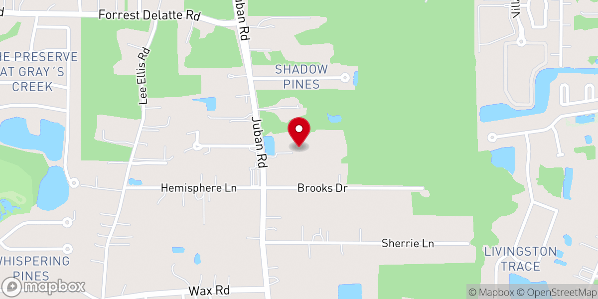 Map showing location of Christ's Community Church