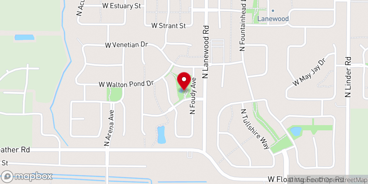 Map showing location of Lilac Springs