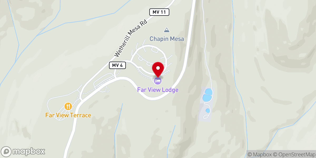Map showing location of Metate Room