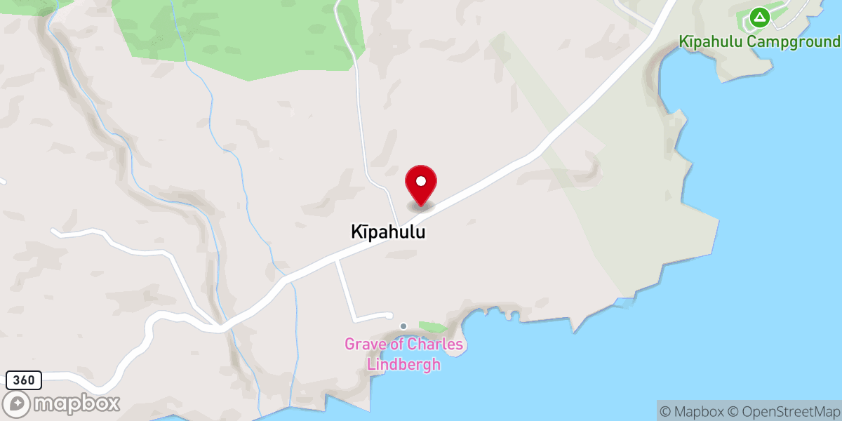 Map showing location of St. Paul's catholic church