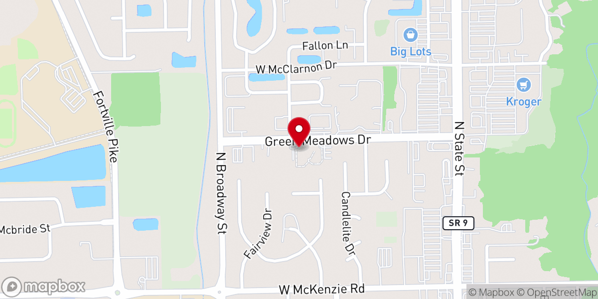 Map showing location of Good Shepherd Community
