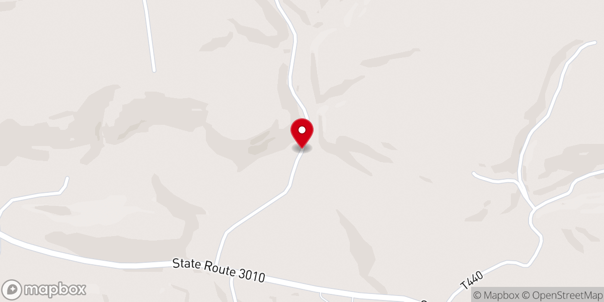 Map showing location of Rebuck/Himmel Church Covered Bridge
