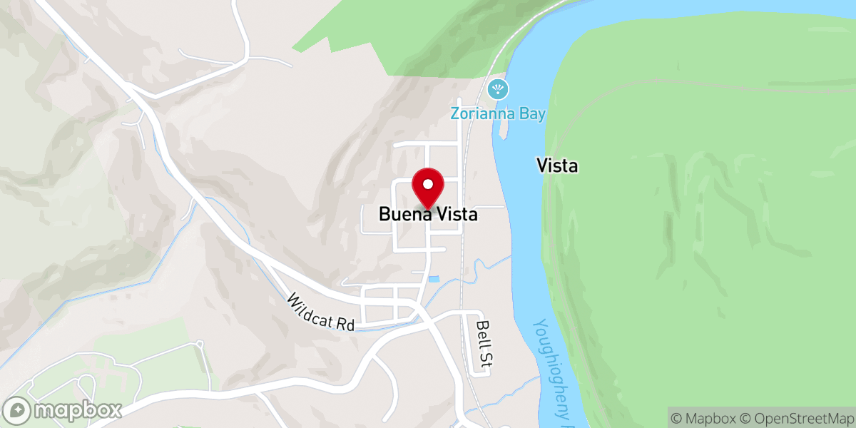 Map showing location of Buena Vista