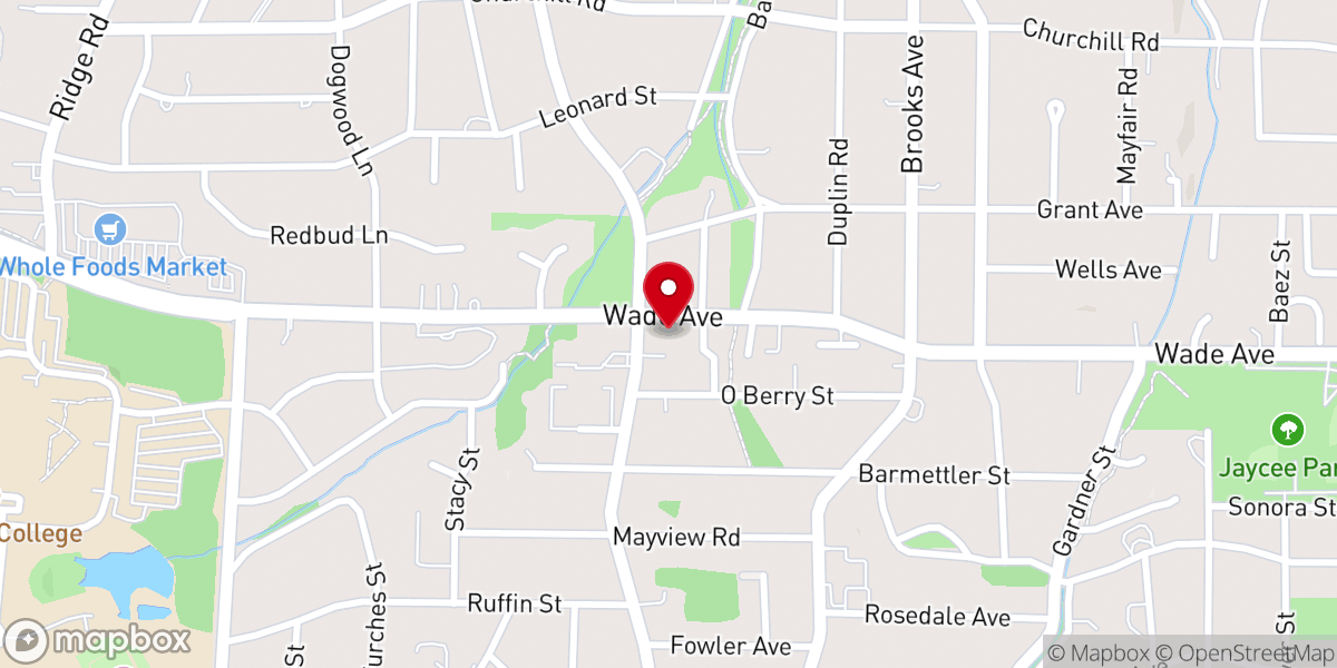 Map showing location of Community United Church of Christ