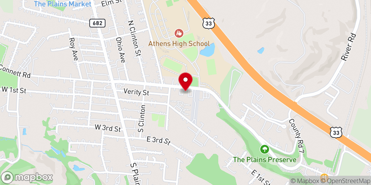 Map showing location of Foothills District United