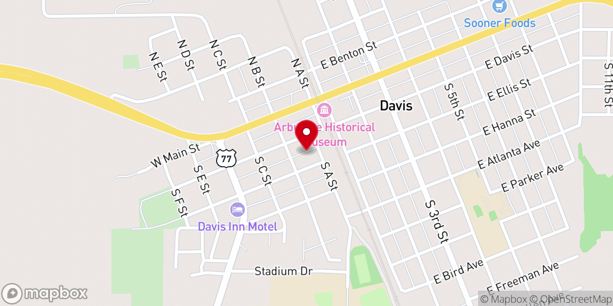 Map showing location of Stillwater Milling Co