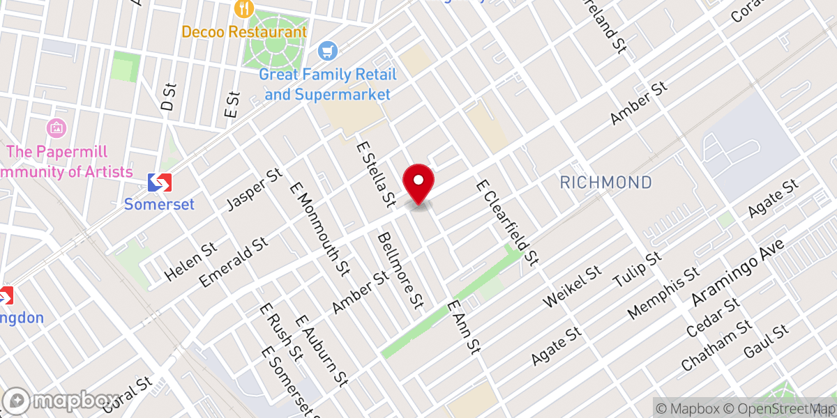 Map showing location of House of Hope Fellowship Ministries