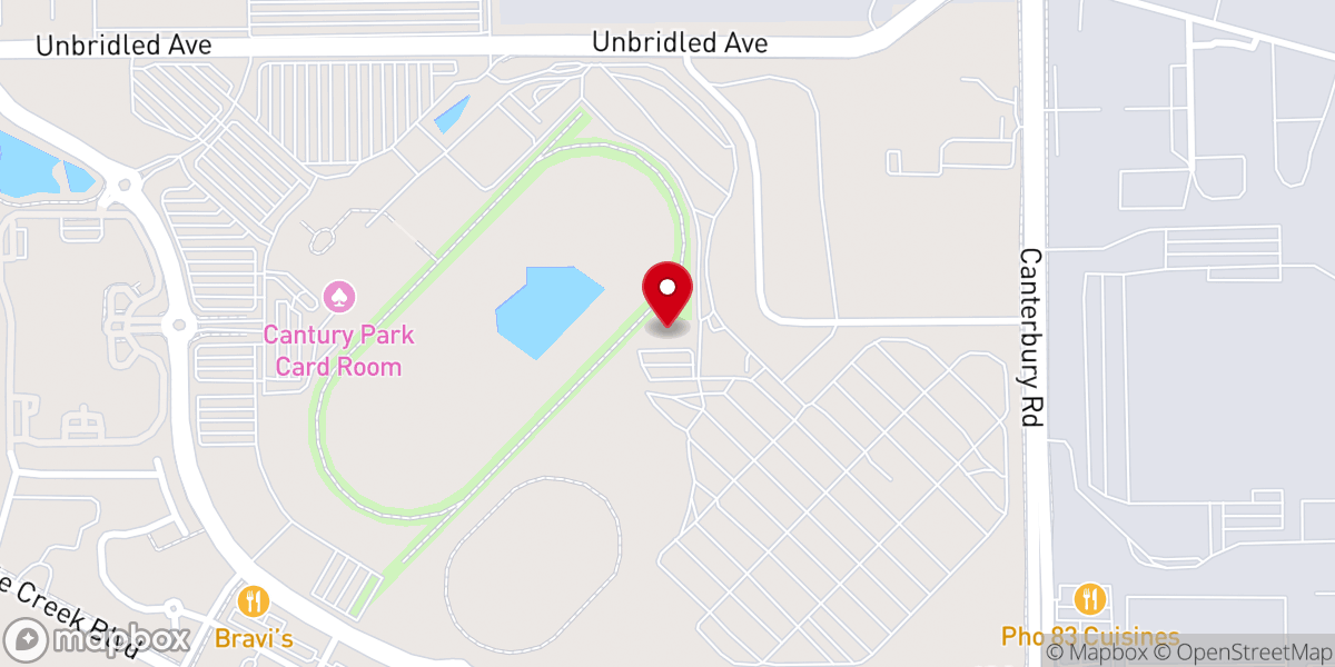 Map showing location of Dean Kutz Memorial Chapel