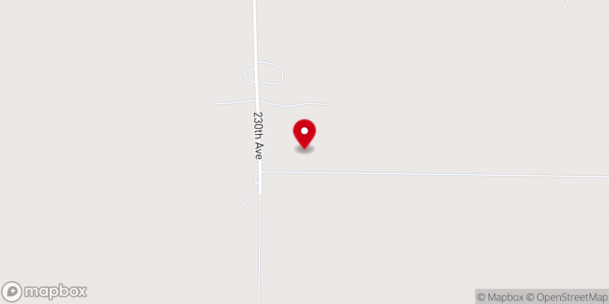 Map showing location of Luther Bible Chapel