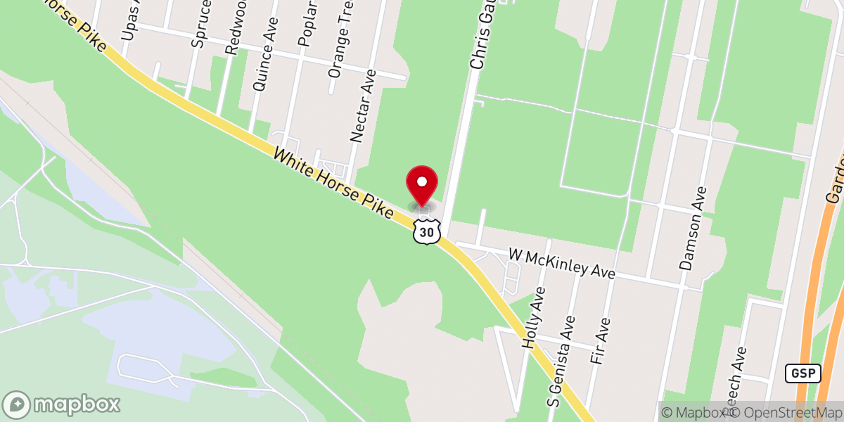 Map showing location of New Apostolic Church