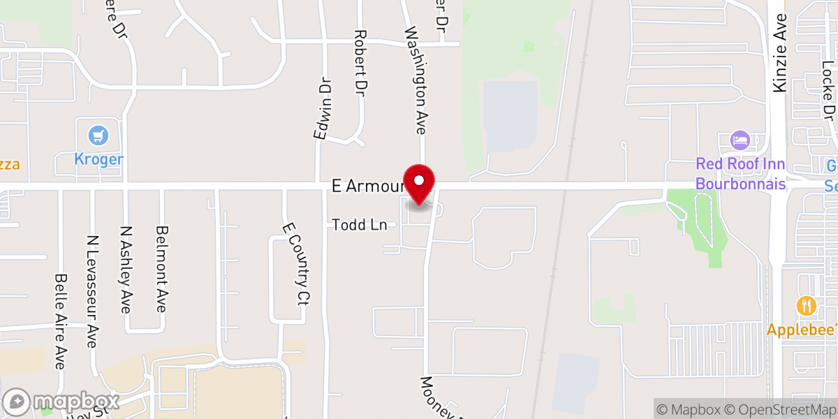 Map showing location of Ambassador Baptist Ministries